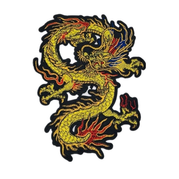 Large Dragon Iron on Patch - Picture 6 of 7